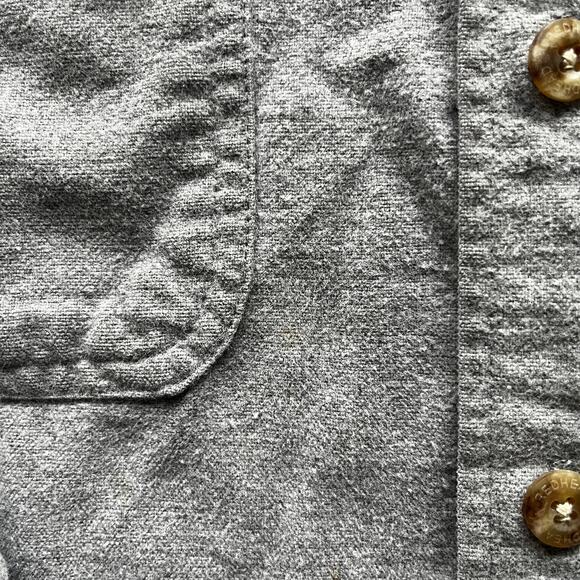 Vintage Y2K Men's Gray Cotton Workwear Chore Shirt Size 3XL - Picture 4 of 4